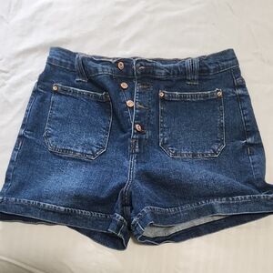 Denim Blue Women's Shorts